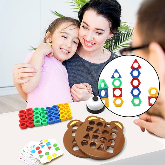 👧👦🎨Educational Toy🎁 Shape Matching Game