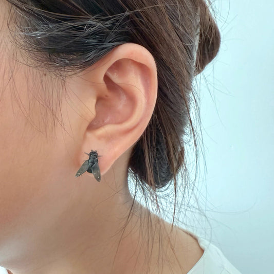 🪰Funny Novelty Abstract Gift🎁Realistic Fly Earrings