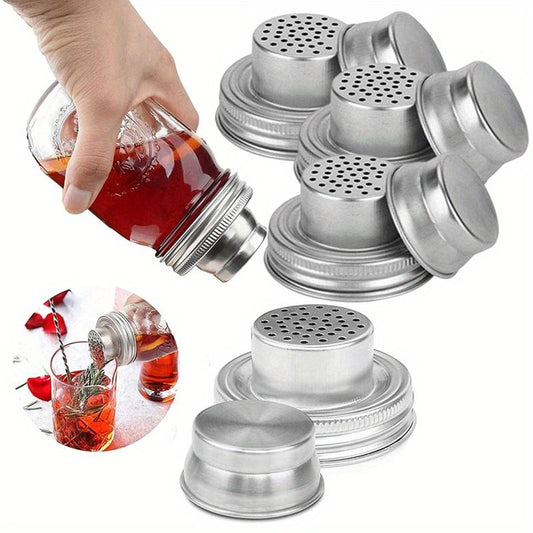 🔥Buy More Save More🔥Universal Mason Jar Shaker Lids
