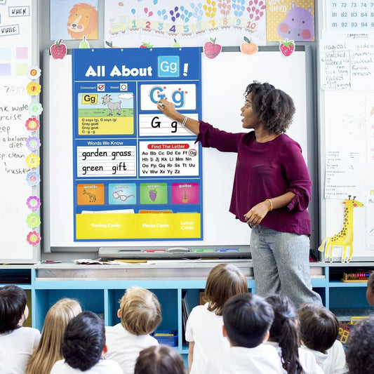 🔥 SALE 49% OFF 📚Alphabet Learning Pocket Chart