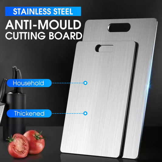 🔥🔪Stainless Steel Household Thickened Anti-Mould Cutting Board🎁