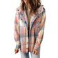 🔥Hot Sale 50% OFF🔥Womens Flannel Plaid Shacket Jacket