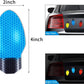 💡🎄🎅Reflective Light Bulb Magnet Decorations🎁
