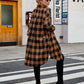 🔥2025 NEW SALES - 50% OFF🔥Women's Button Down Flannel Shirts Plaid Shacket Collared Long Jacket Coats
