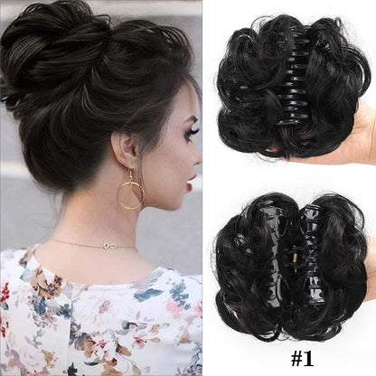 💥Hot Sale🍃Claw Clip Wig for Natural Hair Bun🔥
