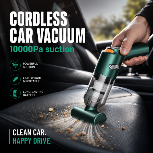 ⏰LIMITED TIME 50% OFF!🔥68K+ SOLD!🧹Cordless Car Vacuum – 10000Pa Suction & 4000mAh Battery 🚗