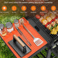 🌞Summer Sale 50% OFF🔥Silicone Grill Tools Mat with Drip Pad