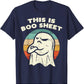 👻This Is Boo Sheet Ghost Retro Halloween Costume Unisex T Shirt👕