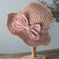 🔥Last Day Sale 60% OFF⏰👒🏖️Elegant Woven Straw Sun Hat with Bow🏝️