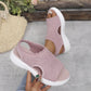 🏖️Summer Hot Sale 60% OFF🏝️👡Women's Breathable Knit Platform Sandals🎁
