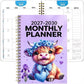 🥳💞74K+ SOLD🐮Buy 1 Get 1 Free💥2026/27–2030 Monthly Planner✨Cute Highland Cow 4/5-Year Calendar | Large Monthly Blocks for Long-Term Planning🎁