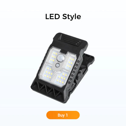 🔥Buy More Save More🔥🌿💡☀️Solar Clip Light with Motion Sensor🏡✨Perfect for Gardens, Balconies And Patios!