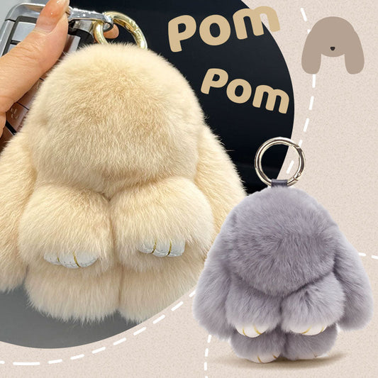 🏆LIMITED TIME⌛ Buy 1 Get 1 FREE🐰Handmade Soft Bunny PomPom Charms💝