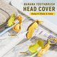 🍌 Banana Toothbrush Head Cover – Keep It Clean & Cute! 🪥✨