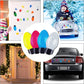 💡🎄🎅Reflective Light Bulb Magnet Decorations🎁