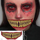 Halloween Prank Temporary Makeup Tattoo😈Realistic and Easy to Remove