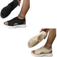 🏖️Summer Hot Sale 60% OFF🏝️👡Women's Breathable Knit Platform Sandals🎁
