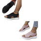 🏖️Summer Hot Sale 60% OFF🏝️👡Women's Breathable Knit Platform Sandals🎁
