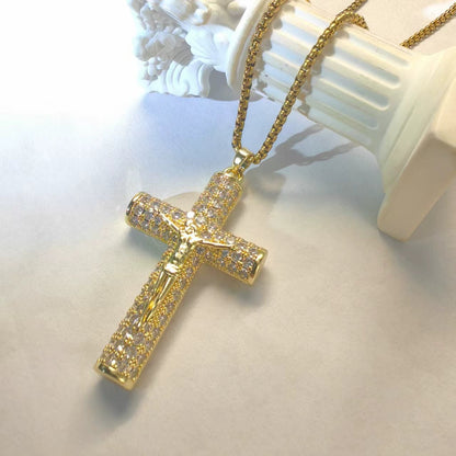 🔥Last Day Sale 60% OFF⏰✝️Jesus Crucifix Pendant Necklace🎁