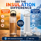 🏖️Summer Hot Sale 60% OFF🏝️❄️❄️Cold Retention & 🔥Heat Preservation🥤Premium Stainless Steel Portable Insulated Tumbler🎁