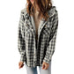 🔥Hot Sale 50% OFF🔥Womens Flannel Plaid Shacket Jacket