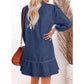 💥Summer Hot Sale 50% OFF - Women's Casual Denim Dress