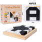 🎅 HOLIDAY HAUL SALE🧩Creative Black and White Block Puzzles Set for Kids🎁