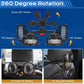 🌞Summer Sale 50% OFF🔥Dual Head USB Car Seat Fan, 3-Speed 360° Rotatable