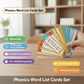 🔥Buy More Save More🔥🔠Phonics Word Cards 117 Sound Groups 900+ Rhyming Words Preschool English Discovery Joy🎁
