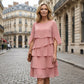🌸Spring Sale 60% OFF🎁👗Women's Elegant Layered Ruffle Sleeve Dress – Effortless Style for Every Occasion💃