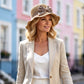 🔥Last Day Sale 60% OFF⏰👒🏖️Elegant Woven Straw Sun Hat with Bow🏝️