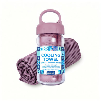 🔥Last Day: 60% Off!⏰🥳💞 Over 50K+ sold!🧊🥶Cooling sweat towel, usable anytime and anywhere! Reusable, soft, absorbent, cooling & portable