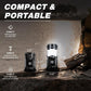 ⌛Limited Time Sale 50% OFF🔥⛺️Solar Camping Lantern- Rechargeable LED Lights, Magnetic Base & Foldable Hanging Hook- Collapsible Lamp Battery Powered Perfect for Power Outages, Hiking, Emergencies⛰️🎁