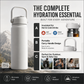 🏖️Summer Hot Sale 60% OFF🏝️❄️❄️Cold Retention & 🔥Heat Preservation🥤Premium Stainless Steel Portable Insulated Tumbler🎁