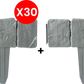 🔥Last Day Sale 60% OFF⏰Imitation Stone Garden Fence – Realistic Look, Easy Install & Expandable Design 🌿✨