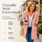 ⏰Last Day 50% Off🍂 🧥Women's Casual Zip-Up Hoodie Jacket – Autumn Lightweight Everyday Coat🎁