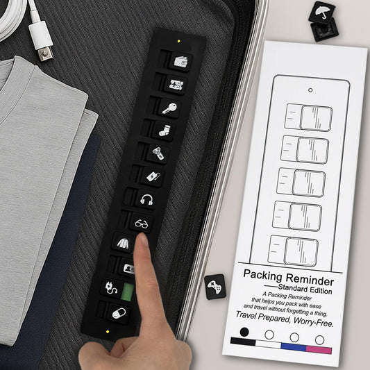 🔥2025 NEW ARRIVAL🔥Packing Reminder - Reusable Travel Checklist