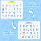 Mom and Teacher Approved👍✏️Double Sided Magnetic Letters Board