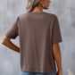 🌸Spring Sale 60% OFF👕Embroidered Notched Short Sleeve T-Shirt✨