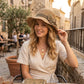 🔥Last Day Sale 60% OFF⏰👒🏖️Elegant Woven Straw Sun Hat with Bow🏝️