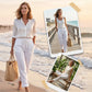 ⏳Limited-time 60% off🌸Women's Elastic Waist Cotton Linen Casual Pants