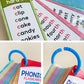 🔥Buy More Save More🔥🔠Phonics Word Cards 117 Sound Groups 900+ Rhyming Words Preschool English Discovery Joy🎁