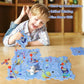 🎁Hot Sale 49% Off🔥Children's Educational Puzzle Track Car Play Set🚗