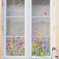 🌸Spring Sale 60% OFF💞Colorful Floral Bouquet Window Sticker🖼️(Cut to size freely)
