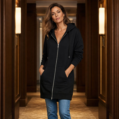 ⏰Last Day 50% Off🍂 🧥Women's Casual Zip-Up Hoodie Jacket – Autumn Lightweight Everyday Coat🎁
