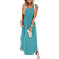 🏖️Summer Sale 49% Off🌷Summer Dresses Maxi Dress Vacation Beach Sundresses with Pockets