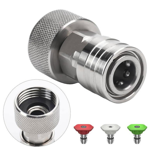 🔥Last Day Sale 60% OFF⏰🚿Garden Hose to Mini Power Washer Adapter-3/4" GHT to 1/4"🔧