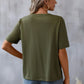 🌸Spring Sale 60% OFF👕Embroidered Notched Short Sleeve T-Shirt✨