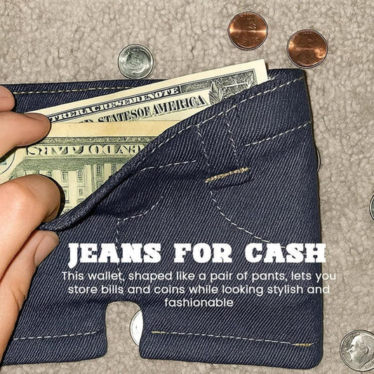 Jallet👖 Mini Jeans Wallet🎁