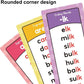 🔥Buy More Save More🔥🔠Phonics Word Cards 117 Sound Groups 900+ Rhyming Words Preschool English Discovery Joy🎁